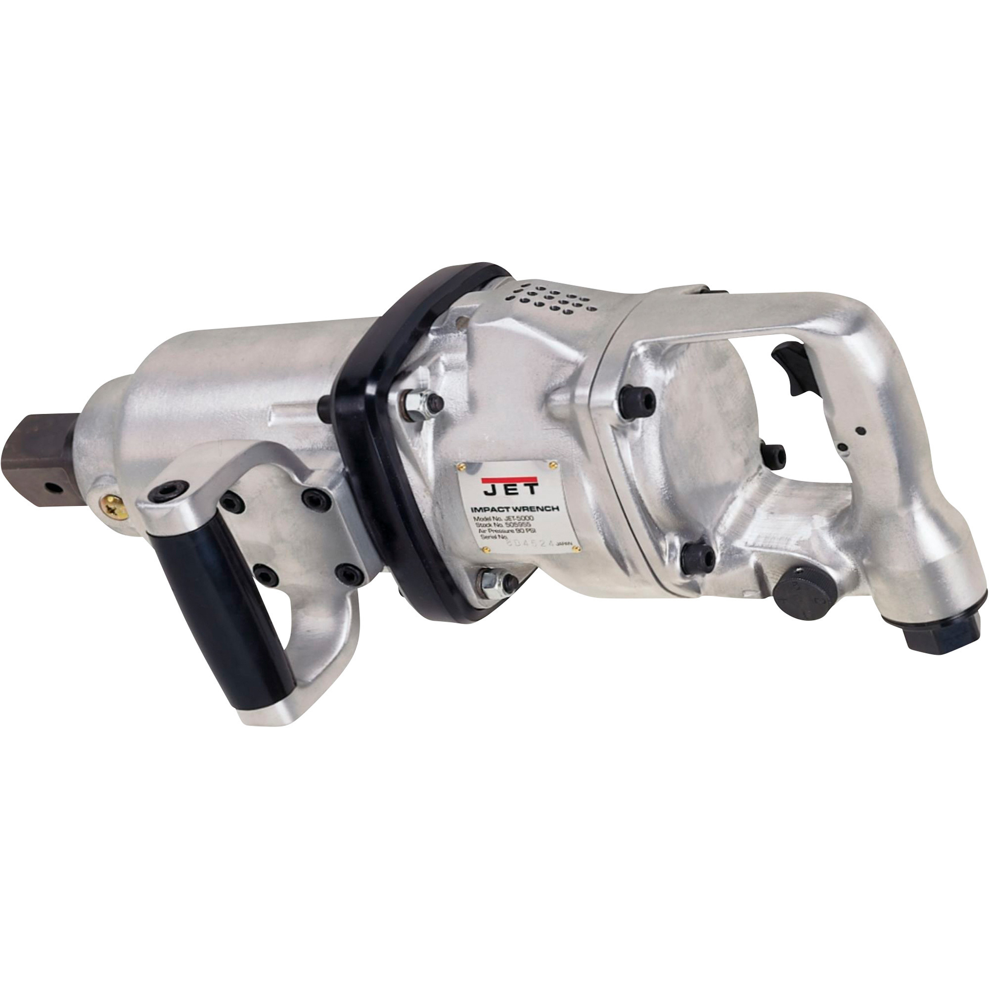 JET D-Handle Air Impact Wrench, 1 1/2in. Drive, 44 CFM, 2720ft./lbs. Torque, Model# JET-5000